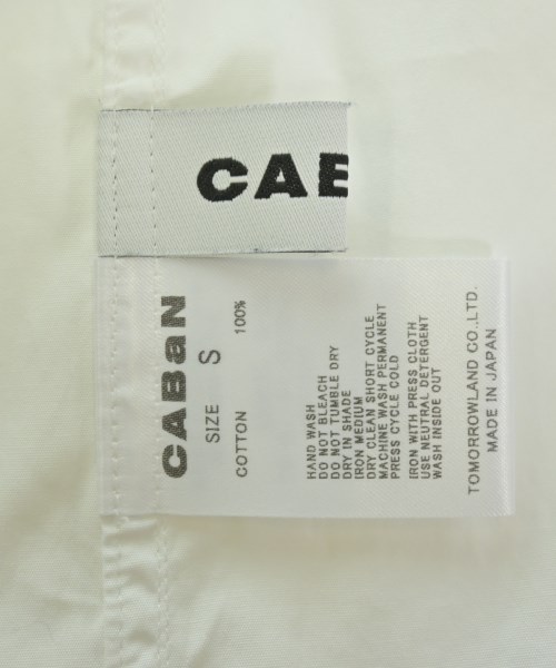 CABaN（キャバン）カジュアルシャツ 白 サイズ:S レディース/2200685772072