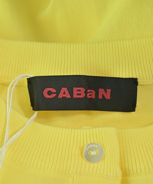 CABaN（キャバン）カーディガン 黄 サイズ:S レディース/2200692856048