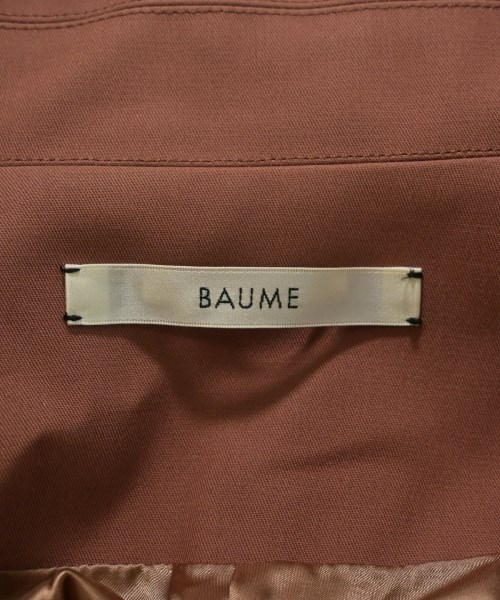 BAUME（ボーメ）カジュアルジャケット 茶 サイズ:36(S位) レディース/2200643841024