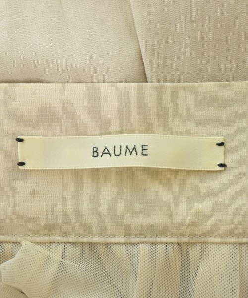 BAUME（ボーメ）ロング・マキシ丈スカート ベージュ サイズ:36(S位) レディース/2200614291049