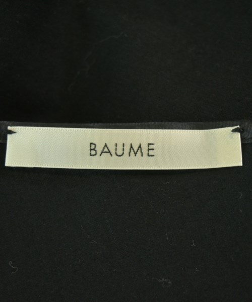 BAUME（ボーメ）オールインワン/サロペット 黒 サイズ:38(M位) レディース/2200734669025