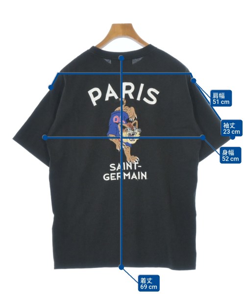Paris Saint-Germain（パリサンジェルマン）Tシャツ・カットソー 黒 サイズ:L メンズ/2200694575015