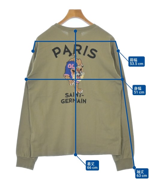 Paris Saint-Germain（パリサンジェルマン）Tシャツ・カットソー カーキ サイズ:M メンズ/2200694575039