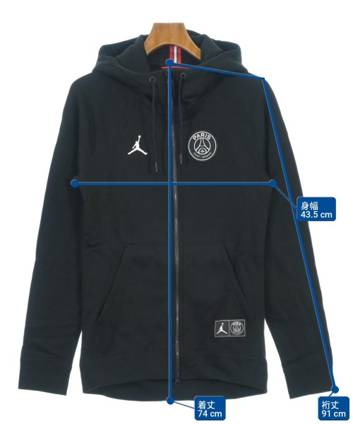 Paris Saint-Germain（パリサンジェルマン）パーカー 黒 サイズ:S メンズ/2200704664562