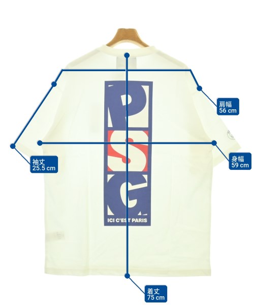 Paris Saint-Germain（パリサンジェルマン）Tシャツ・カットソー 白 サイズ:XL メンズ/2200717802050