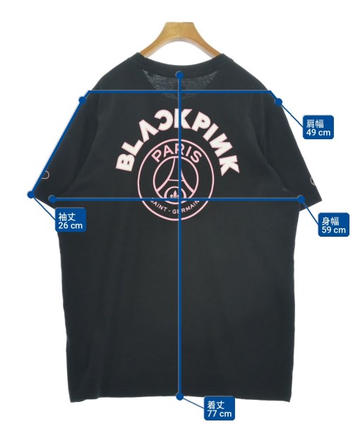Paris Saint-Germain（パリサンジェルマン）Tシャツ・カットソー 黒 サイズ:XL メンズ/2200725206031