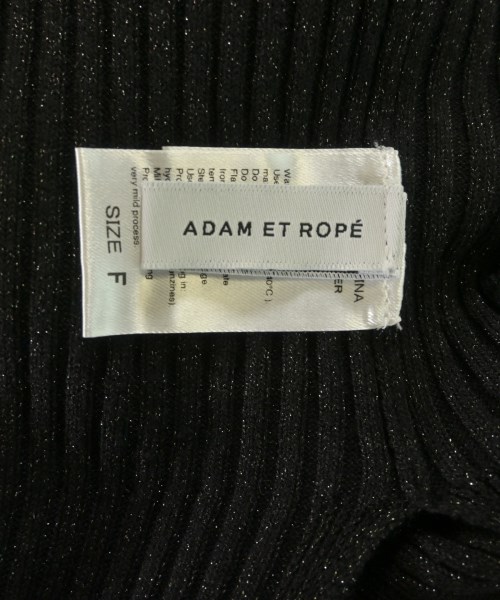 AER ADAM ET ROPE'（エーイーアール　アダムエロペ）ニット・セーター 黒 サイズ:F レディース/2200621069365
