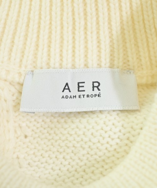 AER ADAM ET ROPE'（エーイーアール　アダムエロペ）ニット・セーター 白 サイズ:F レディース/2200632875030
