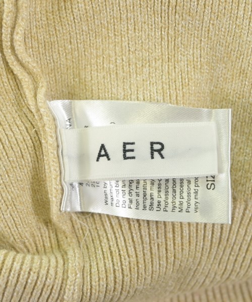 AER ADAM ET ROPE'（エーイーアール　アダムエロペ）カーディガン ベージュ サイズ:F レディース/2200635092052