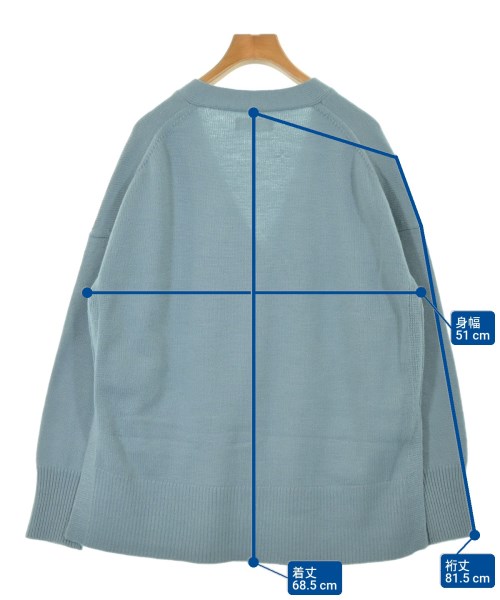 AER ADAM ET ROPE'（エーイーアール　アダムエロペ）カーディガン 青 サイズ:F レディース/2200623331033