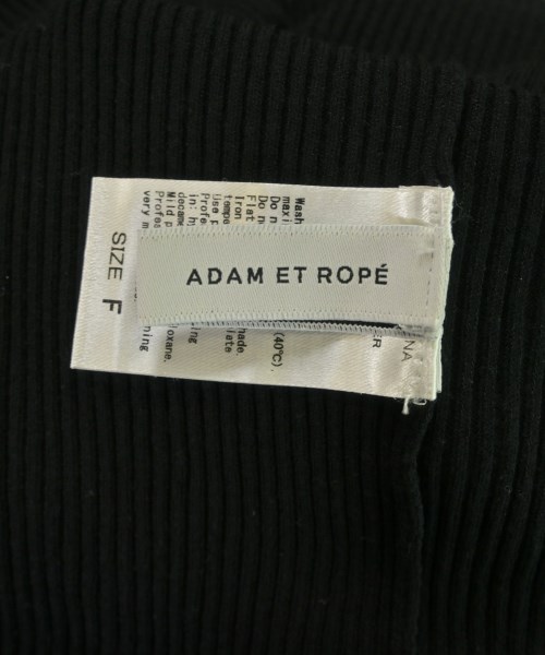 AER ADAM ET ROPE'（エーイーアール　アダムエロペ）ニット・セーター 黒 サイズ:F レディース/2200629449039