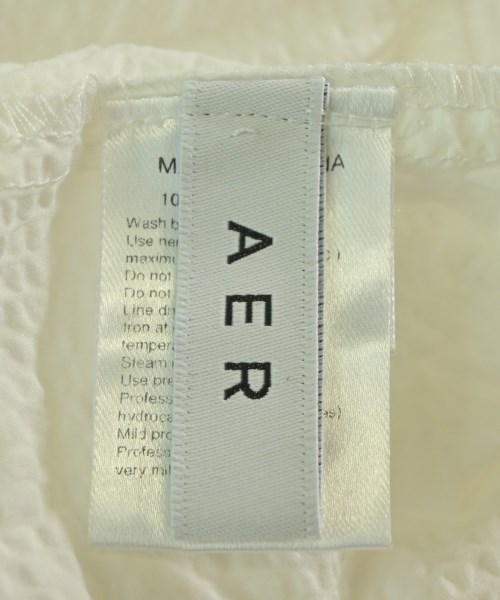 AER ADAM ET ROPE'（エーイーアール　アダムエロペ）ブラウス 白 サイズ:-(XL位) レディース/2200626878030