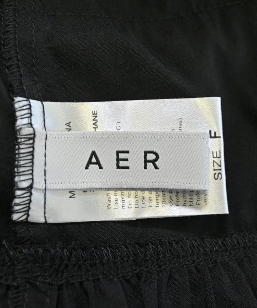 AER ADAM ET ROPE'（エーイーアール　アダムエロペ）ブラウス 黒 サイズ:F レディース/2200630538029