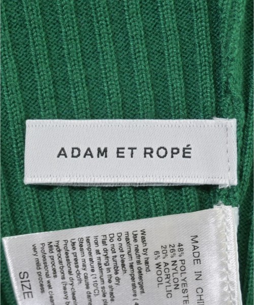 AER ADAM ET ROPE'（エーイーアール　アダムエロペ）ニット・セーター 緑 サイズ:F レディース/2200635350015