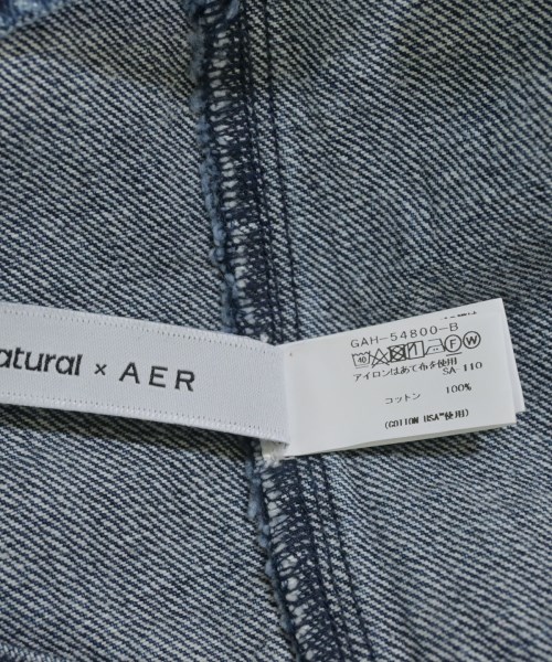 AER ADAM ET ROPE'（エーイーアール　アダムエロペ）カジュアルシャツ 青 サイズ:F レディース/2200623164174