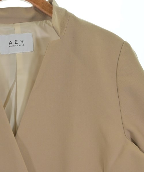 AER ADAM ET ROPE'（エーイーアール　アダムエロペ）カジュアルジャケット ベージュ サイズ:F レディース/2200623902028