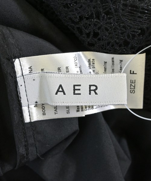 AER ADAM ET ROPE'（エーイーアール　アダムエロペ）カジュアルシャツ 黒 サイズ:F レディース/2200607026054
