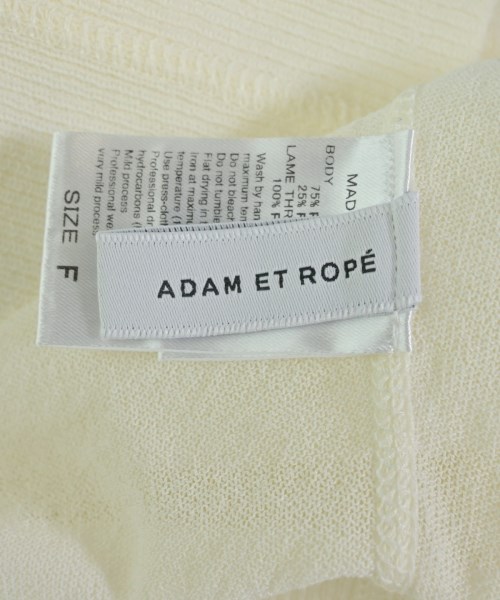 AER ADAM ET ROPE'（エーイーアール　アダムエロペ）カーディガン 白 サイズ:F レディース/2200612805095