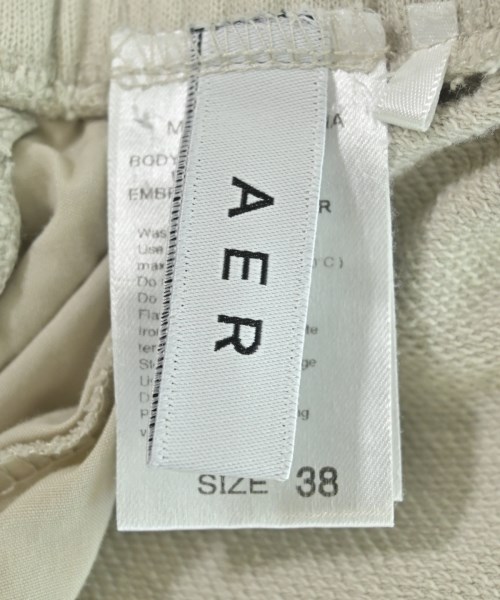 AER ADAM ET ROPE'（エーイーアール　アダムエロペ）スウェットパンツ グレー サイズ:38(M位) レディース/2200618480036