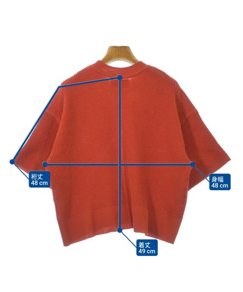 AER ADAM ET ROPE'（エーイーアール　アダムエロペ）ニット・セーター 赤 サイズ:F レディース/2200603832062