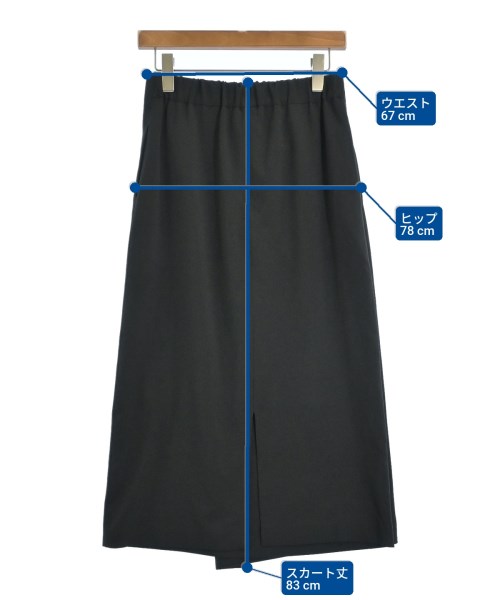 AER ADAM ET ROPE'（エーイーアール　アダムエロペ）ロング・マキシ丈スカート 黒 サイズ:F レディース/2200609040027