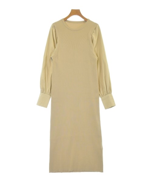 AER ADAM ET ROPE'(エーイーアール　アダムエロペ)ワンピース ベージュ サイズ:F/2200668902083