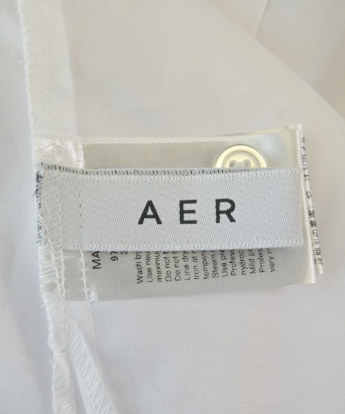 AER ADAM ET ROPE'（エーイーアール　アダムエロペ）カジュアルシャツ 白 サイズ:F レディース/2200674751026