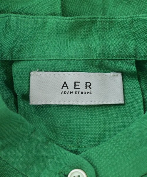 AER ADAM ET ROPE'（エーイーアール　アダムエロペ）カジュアルシャツ 緑 サイズ:F レディース/2200689826023