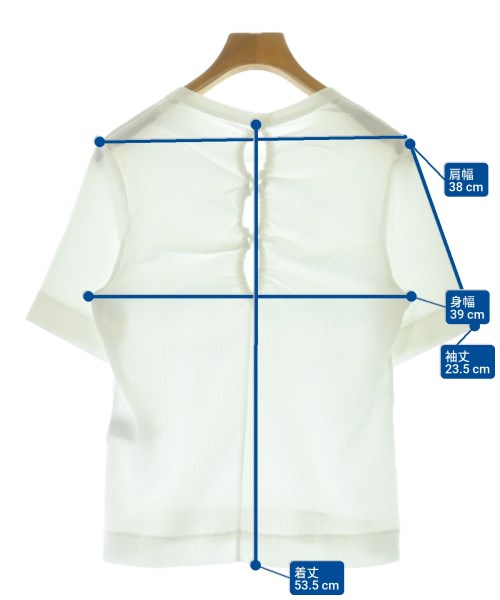 AER ADAM ET ROPE'（エーイーアール　アダムエロペ）Tシャツ・カットソー 白 サイズ:F レディース/2200697634030