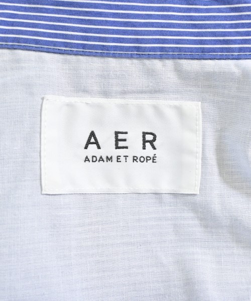 AER ADAM ET ROPE'（エーイーアール　アダムエロペ）カジュアルシャツ 青 サイズ:F レディース/2200694116072