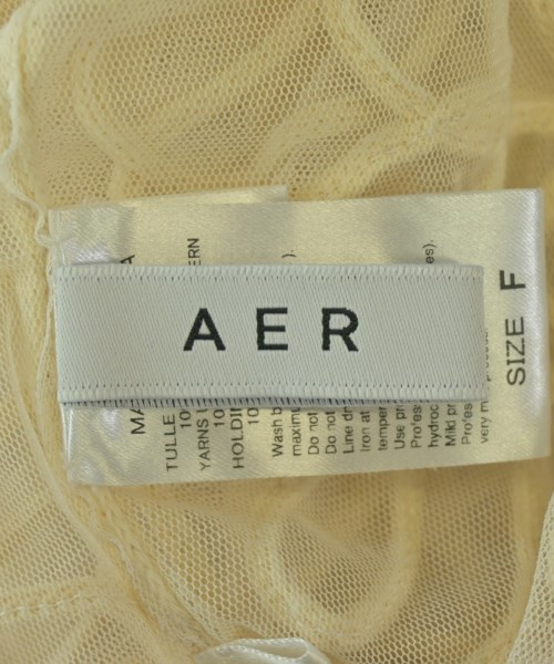 AER ADAM ET ROPE'（エーイーアール　アダムエロペ）カジュアルシャツ ベージュ サイズ:F レディース/2200695785062