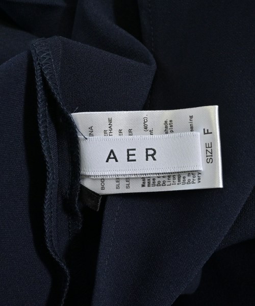 AER ADAM ET ROPE'（エーイーアール　アダムエロペ）ブラウス 紺 サイズ:-(M位) レディース/2200700940011