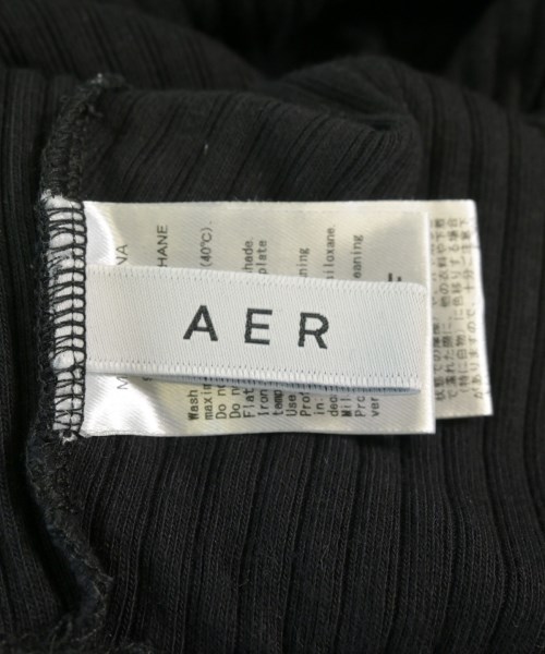 AER ADAM ET ROPE'（エーイーアール　アダムエロペ）Tシャツ・カットソー 黒 サイズ:F レディース/2200698808089