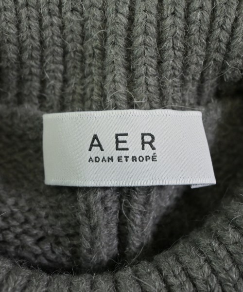 AER ADAM ET ROPE'（エーイーアール　アダムエロペ）ニット・セーター グレー サイズ:F レディース/2200651468022