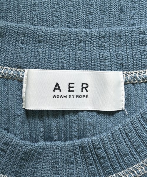 AER ADAM ET ROPE'（エーイーアール　アダムエロペ）Tシャツ・カットソー 青 サイズ:F レディース/2200647291153