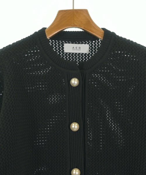 AER ADAM ET ROPE'（エーイーアール　アダムエロペ）カーディガン 黒 サイズ:F レディース/2200654955031