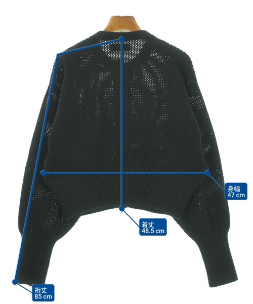 AER ADAM ET ROPE'（エーイーアール　アダムエロペ）カーディガン 黒 サイズ:F レディース/2200654955031