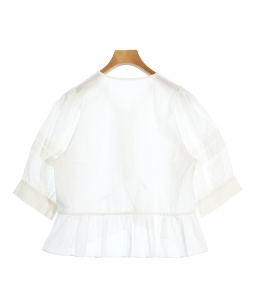 AER ADAM ET ROPE'（エーイーアール　アダムエロペ）ブラウス 白 サイズ:F レディース/2200658241024