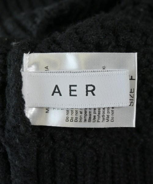 AER ADAM ET ROPE'（エーイーアール　アダムエロペ）カーディガン 黒 サイズ:F レディース/2200656795109