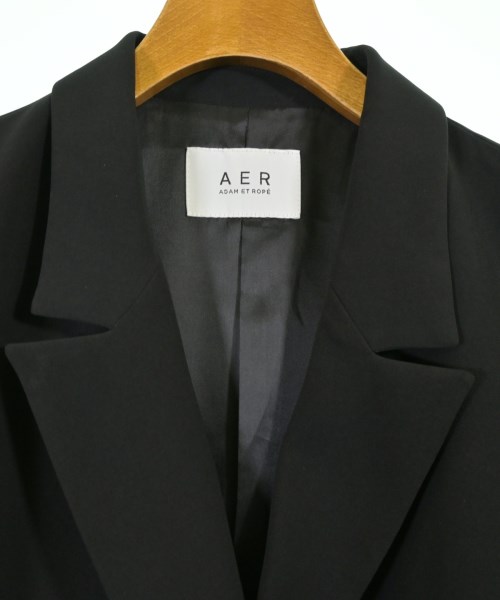 AER ADAM ET ROPE'（エーイーアール　アダムエロペ）テーラードジャケット 黒 サイズ:F レディース/2200708678060