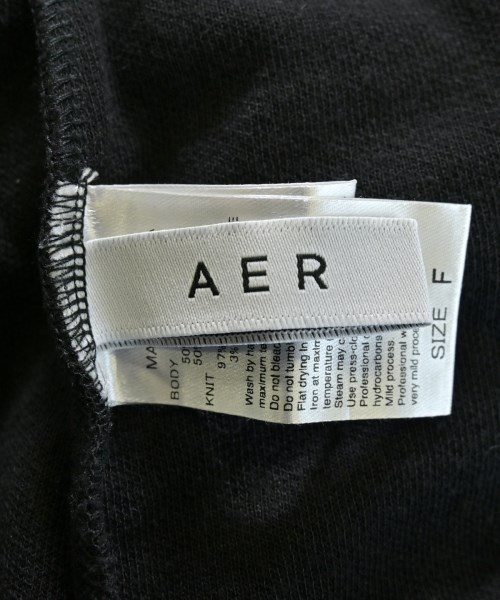 AER ADAM ET ROPE'（エーイーアール　アダムエロペ）ワンピース 黒 サイズ:F レディース/2200649764105