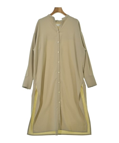 AER ADAM ET ROPE'(エーイーアール　アダムエロペ)シャツワンピース ベージュ サイズ:F/2200641914027