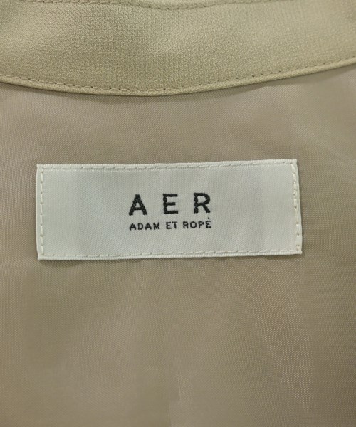 AER ADAM ET ROPE'（エーイーアール　アダムエロペ）シャツワンピース ベージュ サイズ:F レディース/2200641914027