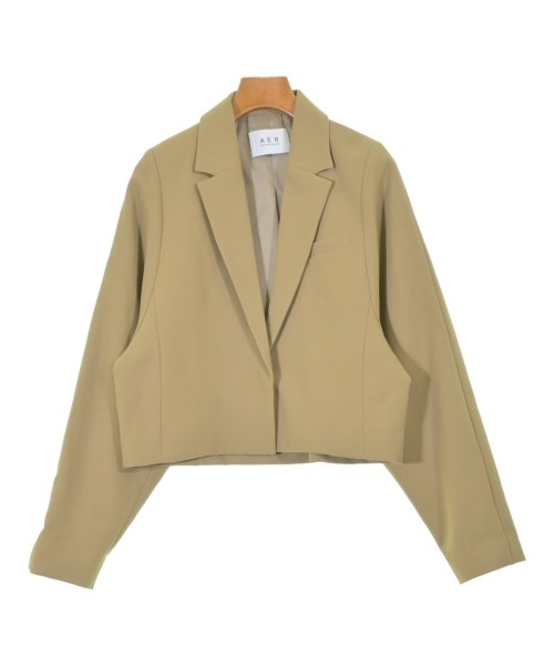 AER ADAM ET ROPE'(エーイーアール　アダムエロペ)テーラードジャケット ベージュ サイズ:F/2200645181128