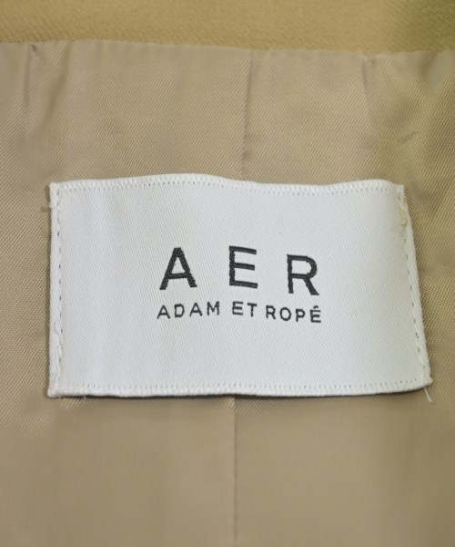 AER ADAM ET ROPE'（エーイーアール　アダムエロペ）テーラードジャケット ベージュ サイズ:F レディース/2200645181128
