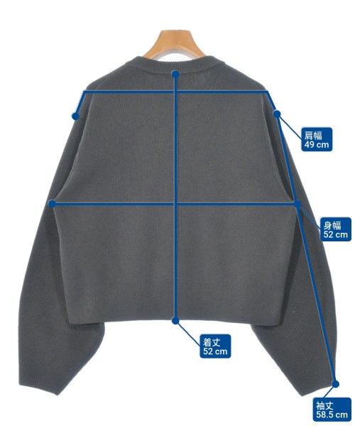 AER ADAM ET ROPE'（エーイーアール　アダムエロペ）カーディガン グレー サイズ:F レディース/2200670977031