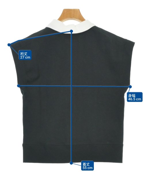 AER ADAM ET ROPE'（エーイーアール　アダムエロペ）ノースリーブ 黒 サイズ:F レディース/2200668392112