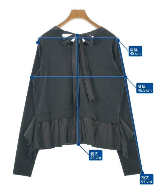 AER ADAM ET ROPE'（エーイーアール　アダムエロペ）Tシャツ・カットソー グレー サイズ:F レディース/2200733420108