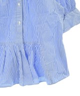 SHIPS any（シップスエニィ）ブラウス 青 サイズ:F レディース/2200633437015