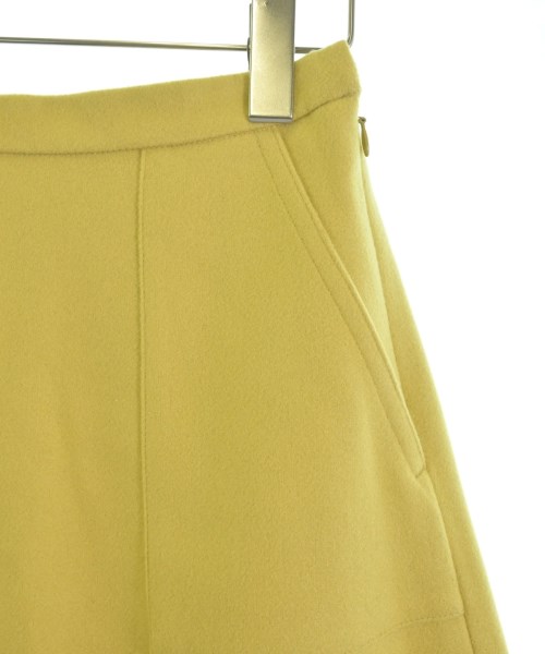SHIPS any（シップスエニィ）ロング・マキシ丈スカート 黄 サイズ:F レディース/2200622041377